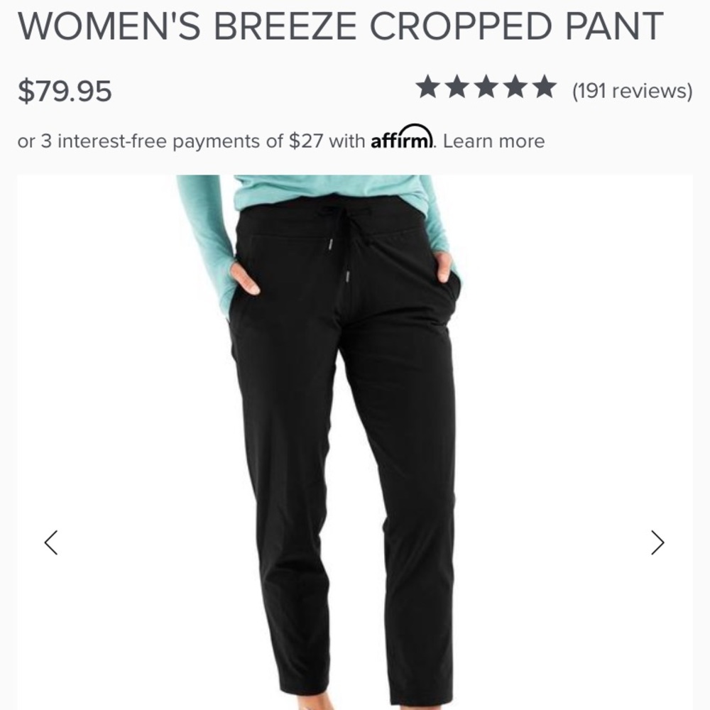 Free Fly Breeze Cropped Pant